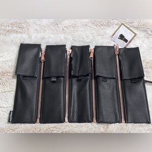 NWT Sephora Roll It Up Pro Brush Roll with Rose Gold Accents